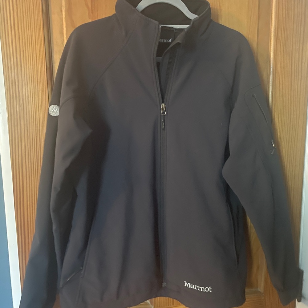 Marmot Black Performance Jacket Lightweight Outdoor Essential